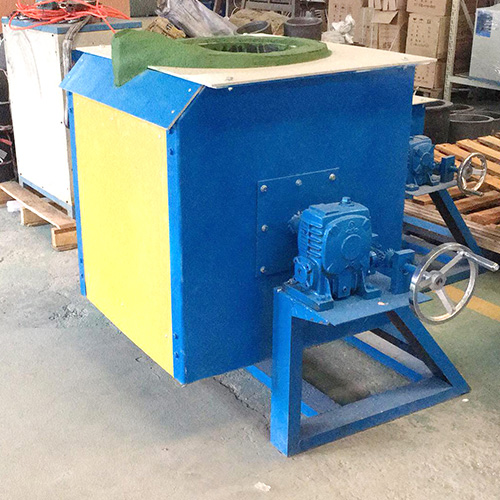 Hand-cranked intermediate frequency melting furnace (RAZ-15)